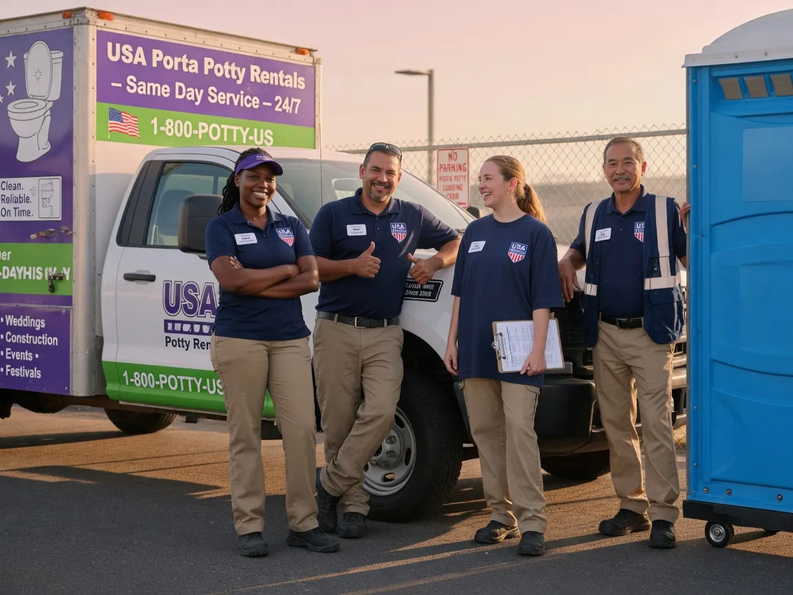 Porta Potty Rental company in Harvey, AR