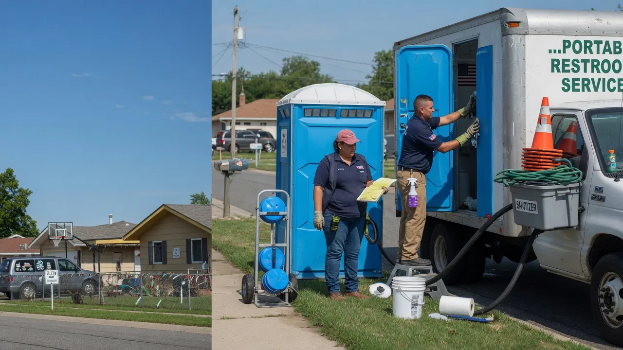 Portable Toilet Rental in Harvey, AR near me